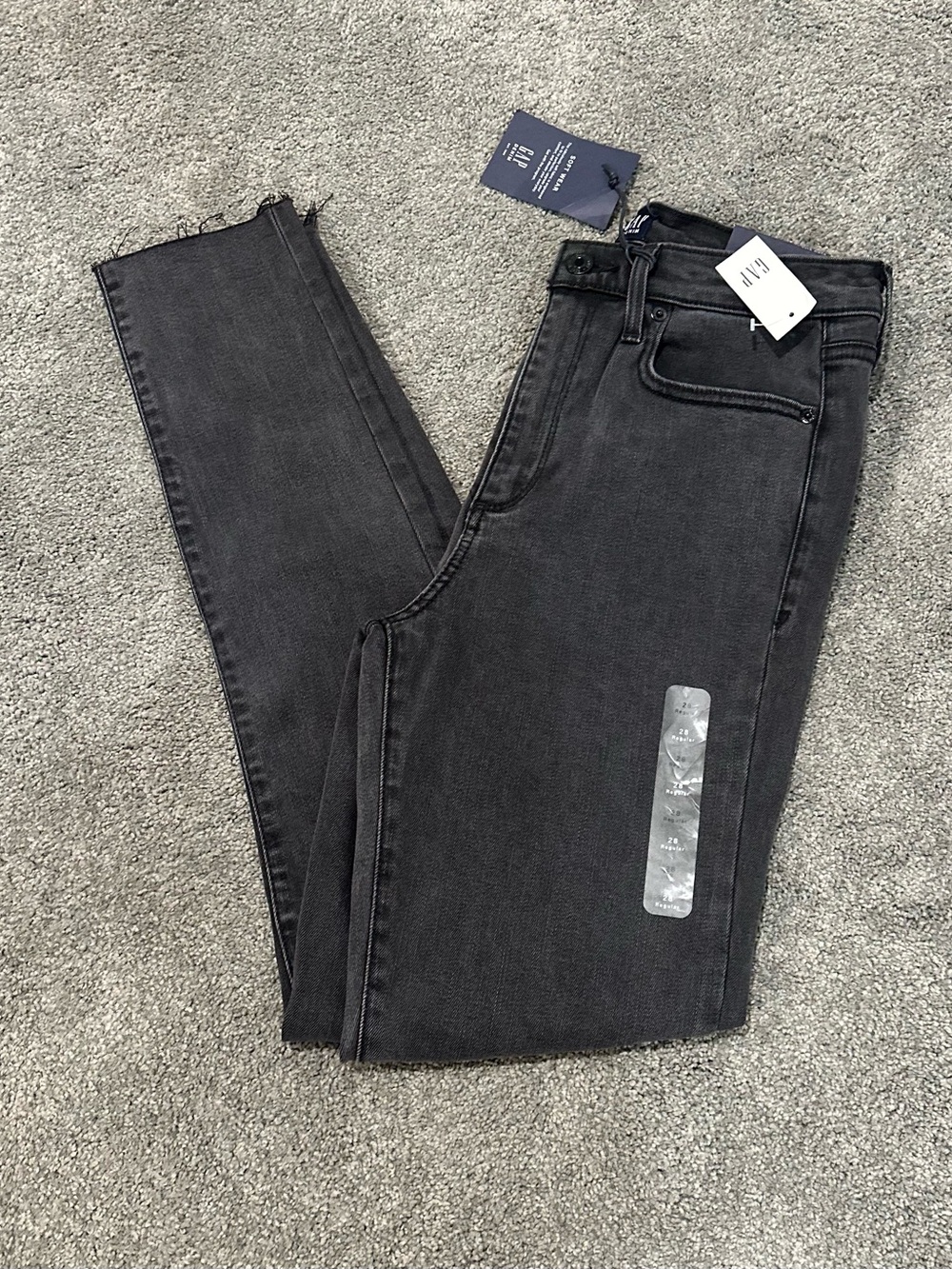 GAP Women's Dark Gray Skinny Jeans